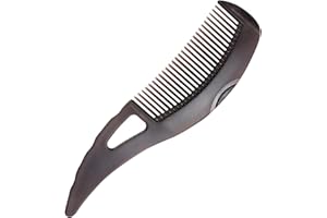 BUDSTFEE Dandruff Comb Hollow Tooth Lice Comb Reduce Scalp Hair Comb 8.3x2.1 Inch Fine Tooth Comb Washable Small Comb for Women Men
