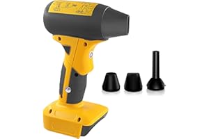 UGTXKJ Handle Mini Jet Dry Blower Turbo Fan for Dewalt 18V Max Battery, 130000RPM Cordless Portable Handheld Fan Blowers for Car, Leaf Blower, Cleaning, Camping, Workshops, Lawns (No Battery)