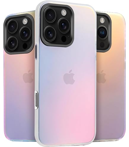 Coque Iridescente Pour IPhone 17 (6,3 Pouces), Compatible MagSafe, Dos Translucide Fluo, Antichoc - 8
