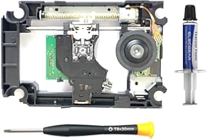 ELECGEAR PS4 Laser Chariot KEM-496AAA avec Lentille Bloc KES-496, Laser de Reparation Plateforme Slide Deck Motor, Blu-Ray Optique Lens Carriage Replacement pour PlayStation 4 Slim CUH-2xxx et Pro CUH-7xxx