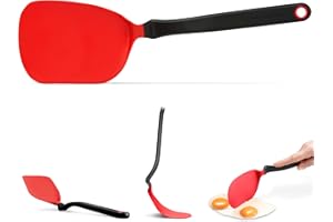 Dreamfarm Chopula, elastyczna łopatka do patelni, Fire Truck (czerwona)