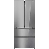 Haier FD 83 Series 7 HFR7819ENGC &ndash; French Door Refrigerator, 504L, Direct Access Drawers, AirFlow, WIFI, Motor Inverter, Humi