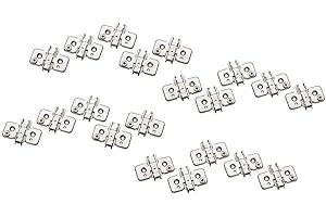 Blum 173H7100 CLIP Top Frameless Mounting Plates, 20-Pack