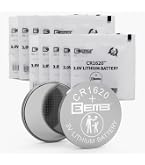 LiCB CR1620 Knopfzellen – 10 Stück, 3V Lithium, 70 MAh, Temperaturbereich -30°C Bis +60°C, Lange Haltbarkeit