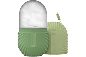 YPLKM Ice Roller, Rodillo De Hielo Facial, Reutilizable Masaje Con Hielo Belleza Facial Cuidado De La Piel Compresa De Hielo Reduce Los Poros, Rodillo Facial Hielo Silicona Para Ojeras, Arrugas