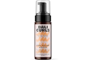 BALI CURLS BY HANK GE Bali Curl Volume Foam - Espuma para rizos ligeros - Espuma de rizado aireada para cabello voluminoso - Espuma para el cabello para mayor agarre y resultados de peinado suaves - 150 ml
