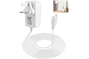 VOLTVERA Water Flosser Charger for Waterpik WP360 WP450 WP462, 1.5M 3V Replacement Power Supply Charger Adapter for WP360W WP462W WP450W WP440 WP465 WP463 Charging Cable, Power Supply Cord Wall Charger Adaptor