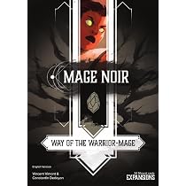 Mage Noir Espansione Via Del Guerriero, Gioco Di Carte Strategico Per 2 Giocatori, Dai 14 Anni, Richiede Base, Nuova Magia Nera
