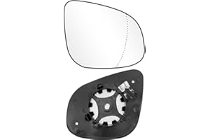Altsbaos 1PCS Vidrio Espejo Compatible con Renault Kangoo II Cristal Espejo Retrovisor 2013 2014 2015 2016 2017 2018 2019 2020 2021 Calefactable Retrovisor Kangoo 2(Derecho)