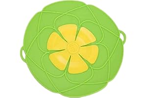 Ailopta Coperchio Anti-trabocco in Silicone, Coperture in Silicone per Alimenti, Coperchio del Coperchio del Tappo di fuoriuscita della pentola, addensareBoil Over Spill Safeguard, Coperchio