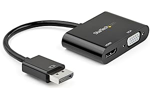 StarTech.com StarTech.com Adaptador DisplayPort a HDMI y VGA 4K60 para Mac y Windows