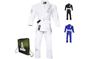 Rewon Brazilian Jiu Jitsu anzug - Kimono BJJ Gi, Aikido Anzug, Männer Frauen Jiu Jitsu ultraleicht sanforisiert Uniform für Training und Wettbewerb
