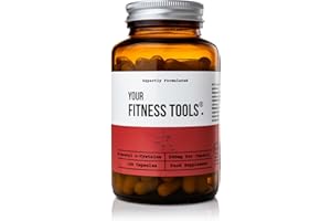 Your Fitness Tools Vegan NAC Supplement 500mg | N-Acetyl-Cysteine Amino Acid | 120 Capsules with High Bioavailability | Providing Non Toxic Stable Form of L-Cysteine | Made in The UK