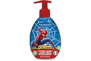 Naturaverde | Kinder - Marvel Spider-Man - Duschgel für Kinder, Duschseife für Körper, Hygieneprodukte für Kinder, mit Haferextrakt BIO, 500 ml