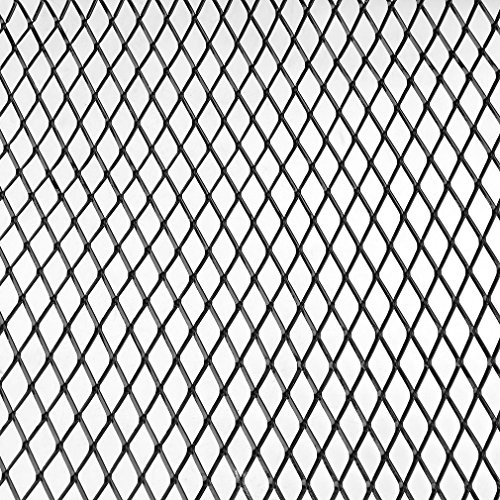 Cozime aluminum Racing griglia auto tuning grill a rombi anteriore Racing griglia Trim copertura per auto veicolo griglia Reseau 100 x 30 cm