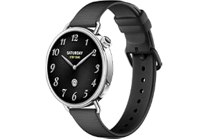 Watch S4 41 mm fluorescerande rem (svart) ultralätt 32 g body
