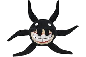 CARROTEE Doors Peluche Screech Rainbow Friends Black da Bambola di Pezza Morbida 16 inch Nero Pupazzi Gioco Caldo Plush Throw Natale Pillow Toys Halloween Christmas Party Girl Boy Regali di Compleanno