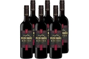 ‎FREIXENET Freixenet Mederaño Glühwein Rot Lieblich (6 x 0,75 l) fruchtig-würziger roter Glühwein; als Geschenk zu Weihnachten oder Adventszeit; für Feuerzangenbowle; auf den Christkindl-Markt, Weihnachtsmarkt