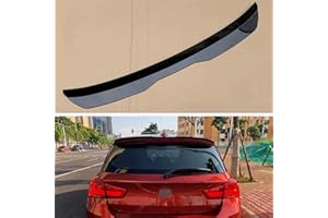 JCNLFD Auto Alta Qualità ABS Spoiler posteriori per 2018-2020 BMW 1 Series F20 F21 Hatchback Spoiler 120i 118i m135i 116i, Tronco Boot Coperchio Labbro Ala Spoiler Modifica Auto Accessori