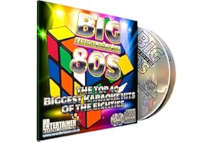 Mr Entertainer Big Karaoke Hits of The 80's (Eighties) - Double CD+G (CDG) Pack. 40 Classic Songs