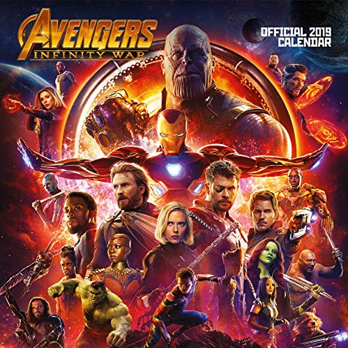 ⤂Télécharger⤃ Avengers Infinity War Official 2019 Calendar - Square Wall Calendar Format PDF Ebook En Ligne