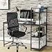 Produktbild Bürostuhl Drehstuhl Chefsessel Computertischstuhl Schreibtischstuhl Dunkelgrau Ergonomisch Höhenverstellbar Netzrücken