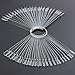 Contever® 50 Tips Clear False Nail Art Display Fan Board Tool Kit