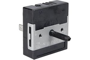 easyPART Kompatibel/Ersatz für EGO 50.85021.000 Kochplattenschalter 2kreis für Kochfeld