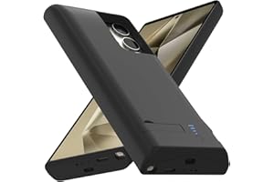 GIABUAO Akkuhülle für Samsung Galaxy S24 Ultra schwarz