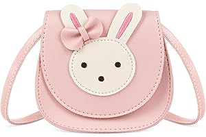 Ainiv Borsa a Tracolla per Ragazze, Mini Borsa Messenger, PU Regolabile Cinghia Principessa Borsa per Bambina, Idea Regalo piccola ragazza Compleanno Natale