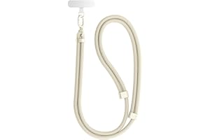 MORSUNBELA Cuerda para Movil Cordon para Movil, Colgador Móvil Cuello, Cmcuerda Móvil Ajustable de 80cm, Cordón para Teléfono Compatible con la Mayoría de los Funda