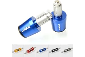YIEBA 22mm 7/8 "Tapas de Extremo de Mano de Motocicleta para Yamaha YZF R1 R6 R125 R65 R3 600R Azul