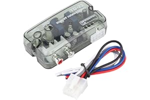 KIMISS Samochodowe Stereoo Speak Delay Signal Konwerter Hi-Low Level dla Auto Amp Wzmacniacz Subwoofera Odtwarzacz CD Adapter Głośnika o Wysokim i Niskim Poziomie