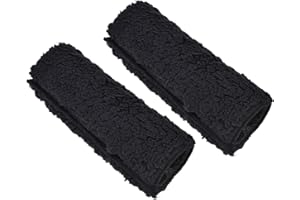 ‎SOONHUA SOONHUA Rollstuhl Armlehnenpolster, Ellenbogenstützkissen, Abnehmbare Stuhl Armlehne,1 Paar Memory Schaum Kissen, für Standardrollstühle, Bürostuhl, Transportstuhl, Schwarz