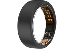 pupvus Ring Protector for Oura Ring Gen 3, Anti-Scratch Silicone Cover for Men and Women - Durable Oura Ring Gen 3 Protection(Black, M(11/12/13))