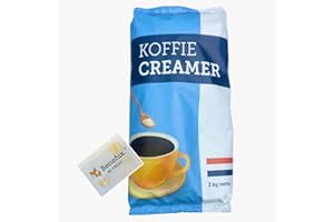 Benefux. Koffecreamer Kaffeeweißer Holland Vorratspackung 2kg + Benefux. Erfrischungstuch 2000 g