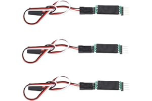 COSIKI Rc Car Accessories, RC Controller And Receiver, RC Light Controller Receiver RC Car Receiver Cord RC Controller Switch RC Accessories RC Car Light Part Light Receiver Cord Switch