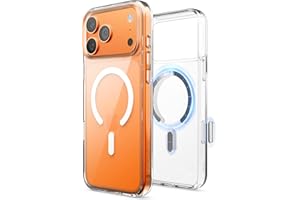 ‎ELAGO elago Magnetyczne Hybrydowe Przezroczyste Smukłe Etui Kompatybilne z iPhone 17 Pro Max Case 6.9" – Kompatybilne z MagSafe, Technologia Hybrydowa PC + TPU, Odporna na Wstrząsy Ochronna Obudowa (Clear)