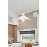 AG LightDesign Beyaz Sarkıt Avize Salon Mutfak Koridor Yatak Odası Lamba 25 AGnm84