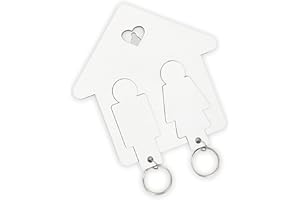 LAC EVERYTHING EVERYWHERE Llaveros para Parejas de Madera en Forma de Casita 10×10 - Regalo Aniversario Pareja - Llavero Casa Nueva Regalos Originales para Mujer y Hombre