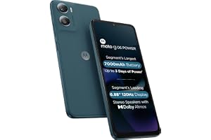 Motorola G06 (Tapestry, 4GB RAM, 64GB Storage)