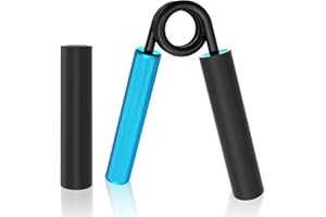 kasifei Hand Grip Antebrazo Ejercitar, Paquete de 4 (22.5, 45, 67.5, 90kg) Fortalecedor de Agarre, Ejercitador de Manos para Antebrazo Fortalecer y Rehabilitacion Mano