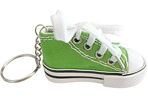 AUTOZOCO Llavero Zapatilla de Deporte Mini, Estilo Urbano Converse, Sneaker