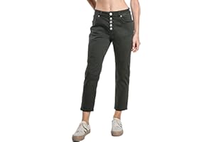 Sexy Woman Pantalone Donna in Cotone Elasticizzato con Bottoni Particolari (cod. H345)