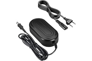Gonine CA-570 Netzteil Ladegerät für CANON FS21 FS22 FS200 FS300, HF10, HF11, HF20, HF100, HF200, HF M31, HF S10, HF S100, HG20, HG21, HG30, HR10, HV10, HV20, HV30, HV40 XA10, ZR80, ZR85