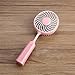 Produktbild KK Tragbarer USB-Ventilator-Minifan kreativer Federballschläger, der Kleinen Fächerkursteilnehmerhandbatterielüfter, Rosa auflädt