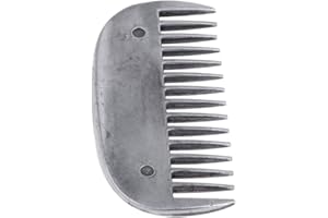 Baoblaze Heavy Duty Metal Curry Comb Brush Horse Mane Tail Body Hairy Curry Cleaning Tool