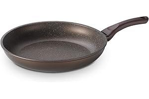 MOPITA SMART LIVING MOPITA AMBRA INDUCTION Padella Antiaderente Ø32cm Padella Induzione e per tutti i piani cottura, Multistrato Antiaderente, Rivestimento 5 strati Antigraffio, Fondo Alluminio 4 mm, Made in Italy