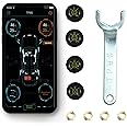 DoHome Tire Pressure Monitoring Wireless TPMS Monitor System with 4 External Sensors, Real-Time Monitoring Pressure and Temperature Display on APP for Car RV SUV