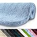 Produktbild Badematte | kuscheliger Hochflor | rutschfester Badvorleger | viele Größen | zum Set kombinierbar | Öko-Tex 100 zertifiziert | 60x50 cm | Sky Blue (hellblau)